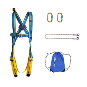 DOLOMITI Kit di trattenuta con 2 moschettoni 981 + 1 moschettone 39