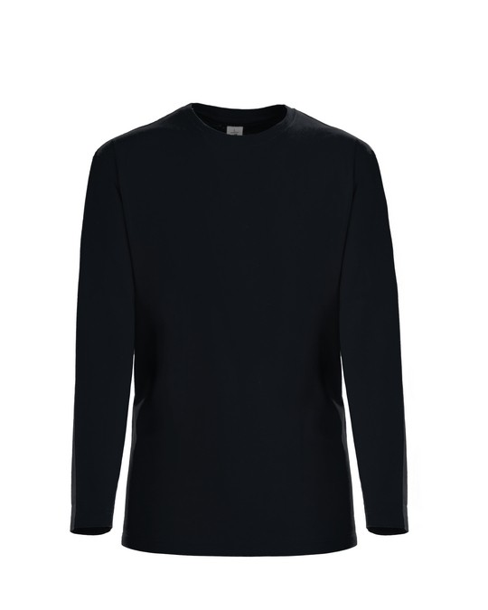 Maglia Girocollo Uomo Maniche Lunghe T-shirt in Cotone 5 colori - immagine 17