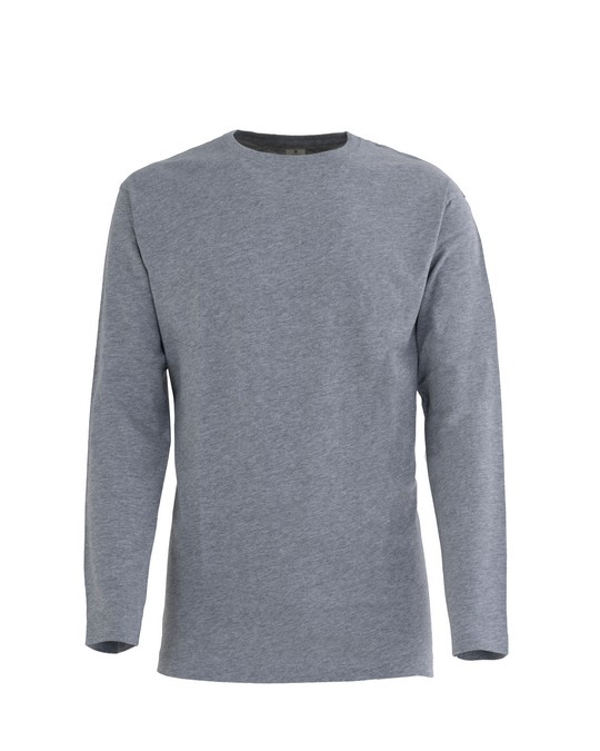 Maglia Girocollo Uomo Maniche Lunghe T-shirt in Cotone 5 colori - immagine 27