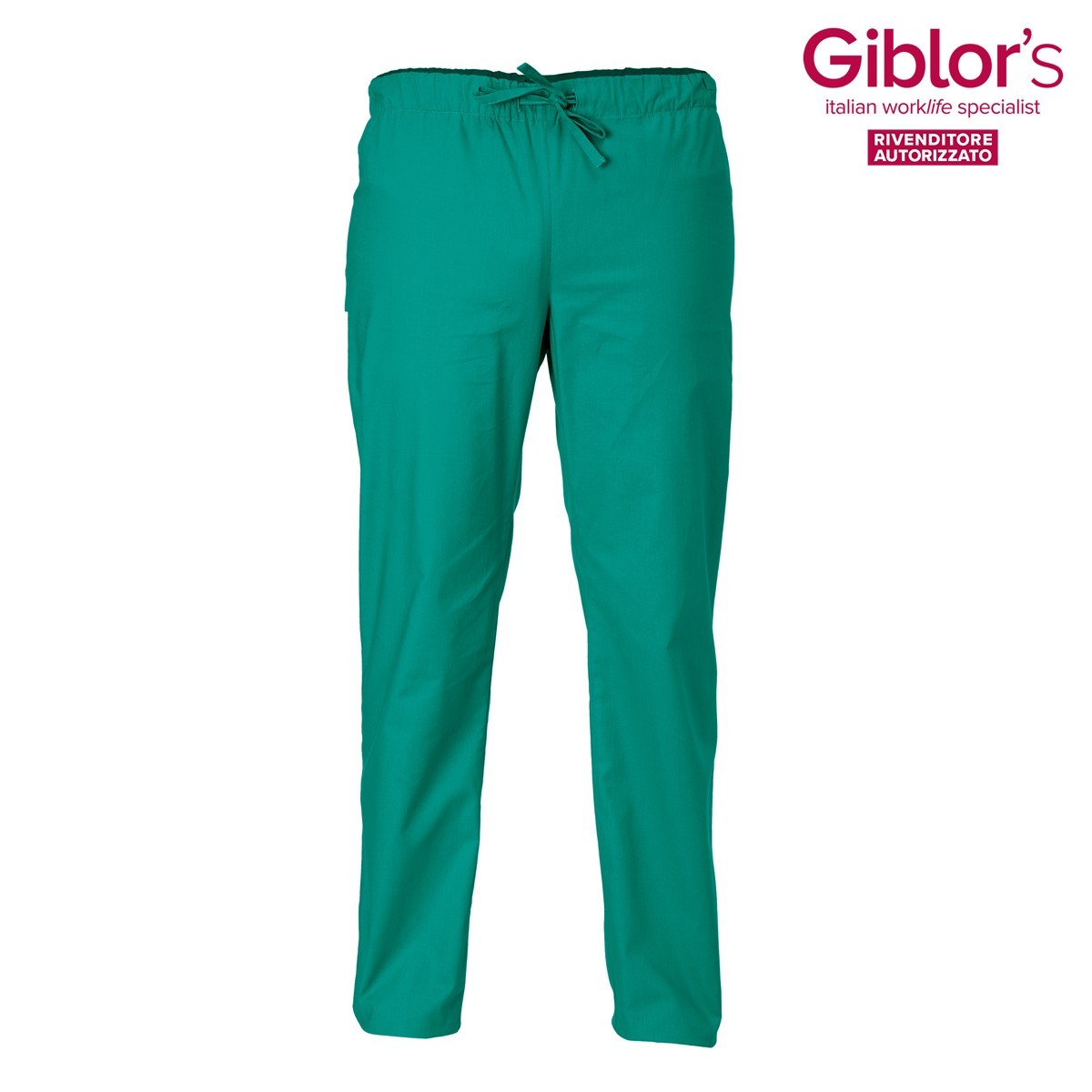 ALAN pantalone unisex disponibile verde chirurgo o azzurro - immagine 3
