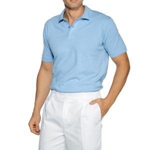 064300 - Bermuda con elastico sui fianchi in cotone Bianco o Nero, Blu