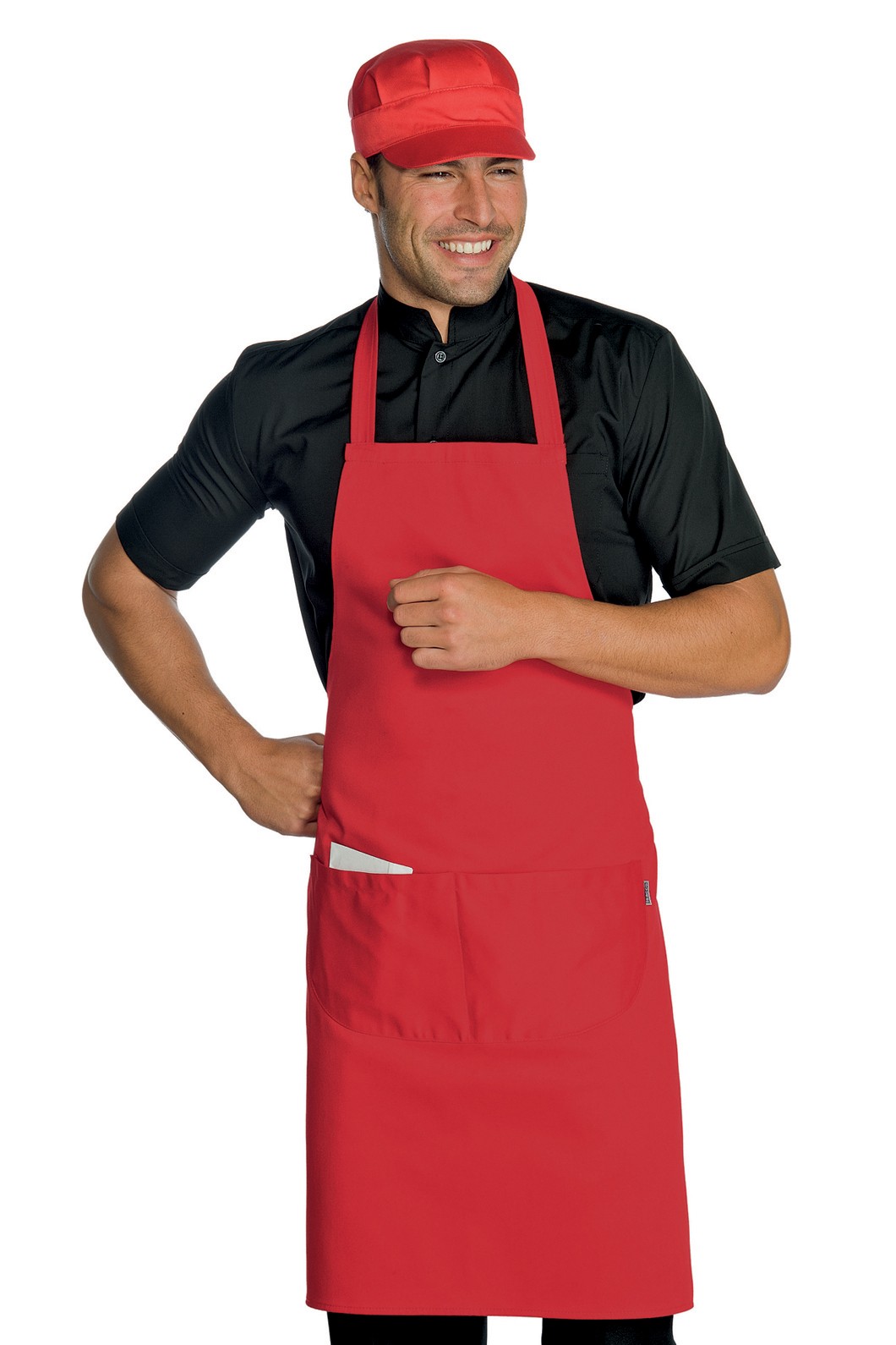 087003 - Grembiule con pettorina cm. 70x90 in 14 Colori 195 gr Misto Cotone - immagine 6