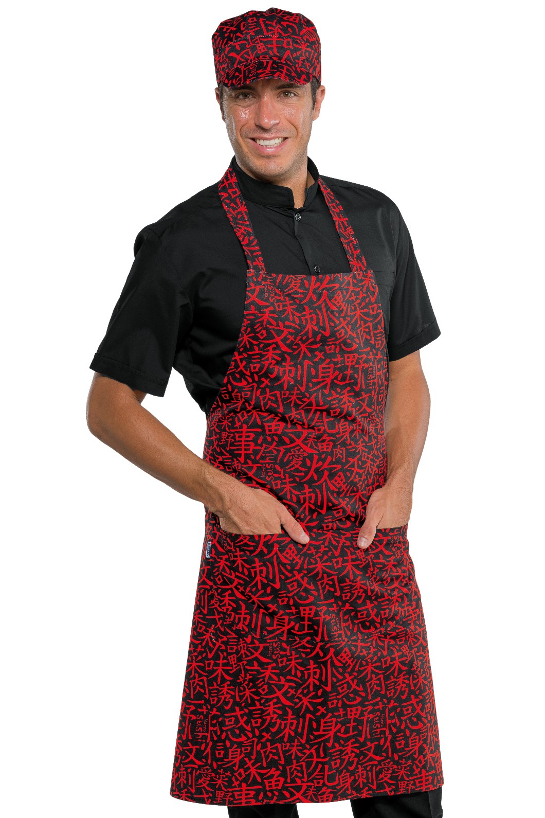 087176 - Grembiule con pettorina a fantasia cm. 70X90 16 Varianti 190 gr. - immagine 8