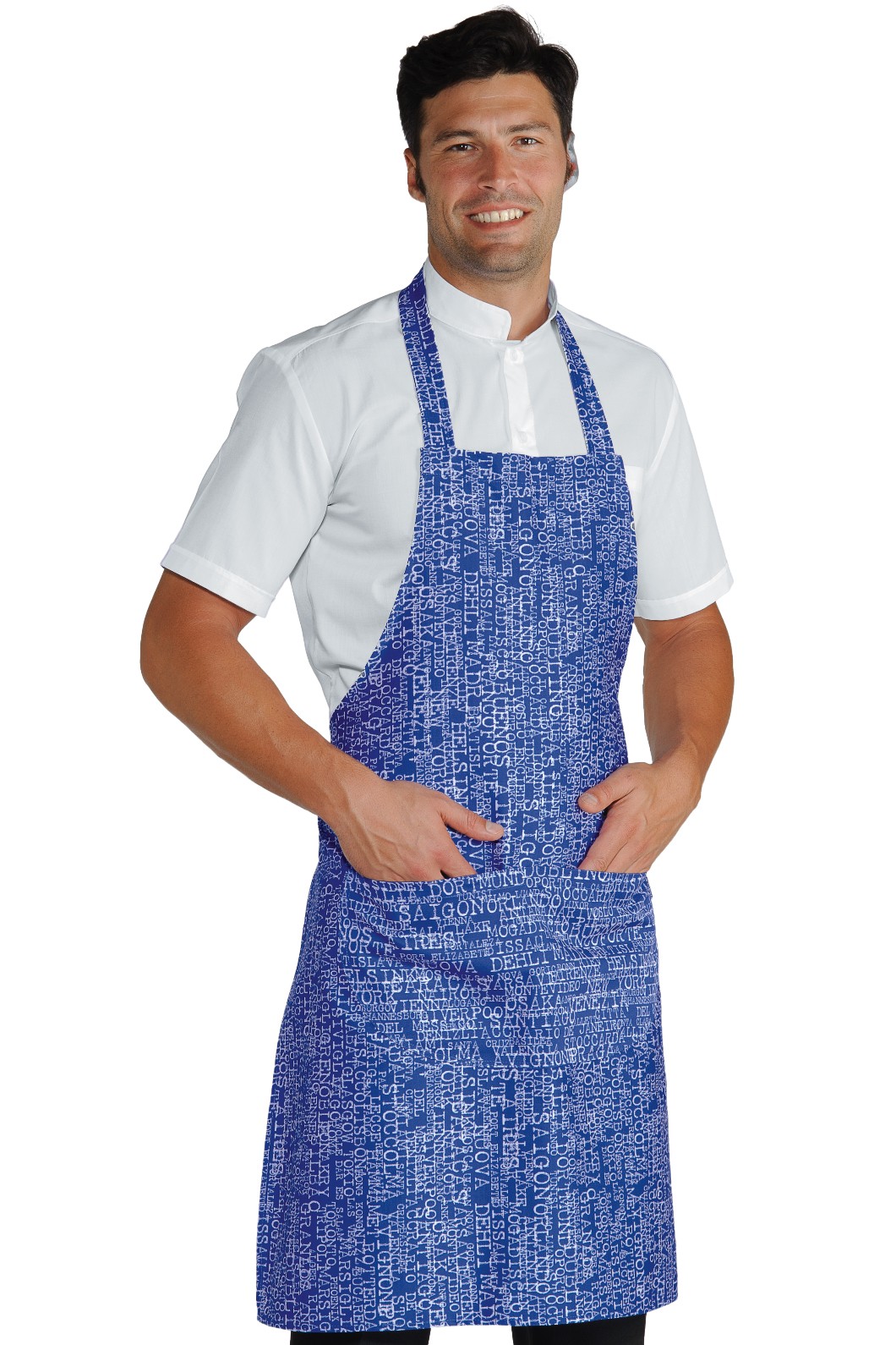 087176 - Grembiule con pettorina a fantasia cm. 70X90 16 Varianti 190 gr. - immagine 10