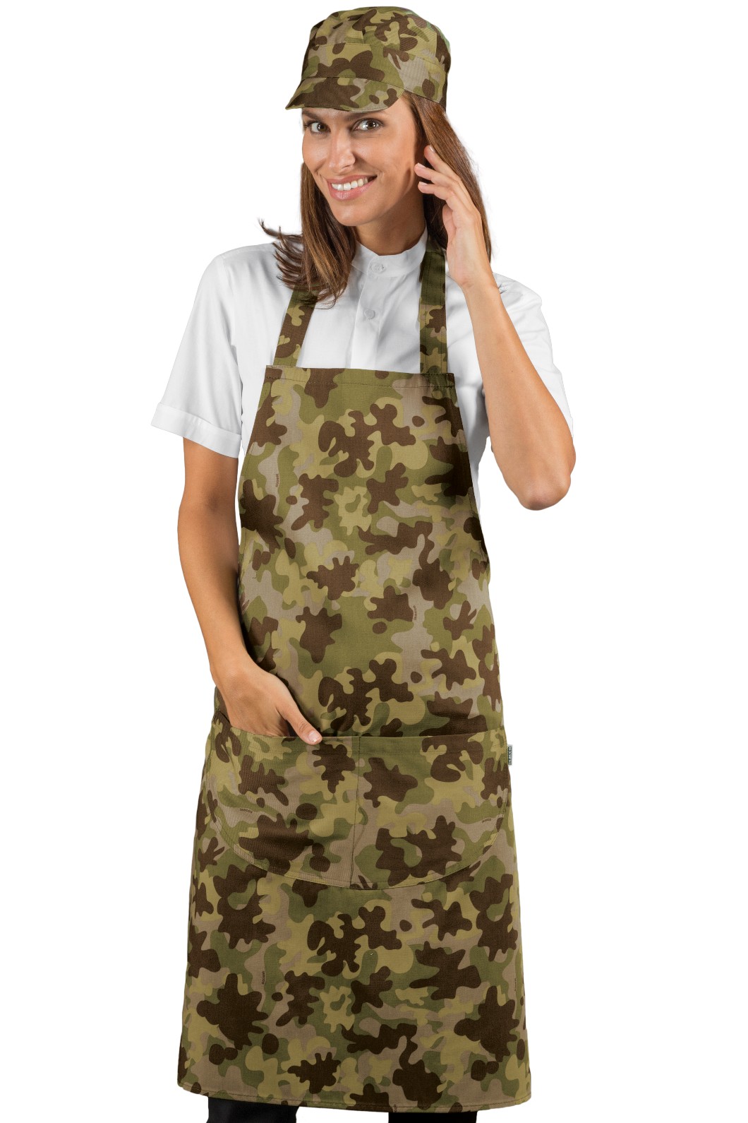 087176 - Grembiule con pettorina a fantasia cm. 70X90 16 Varianti 190 gr. - immagine 14