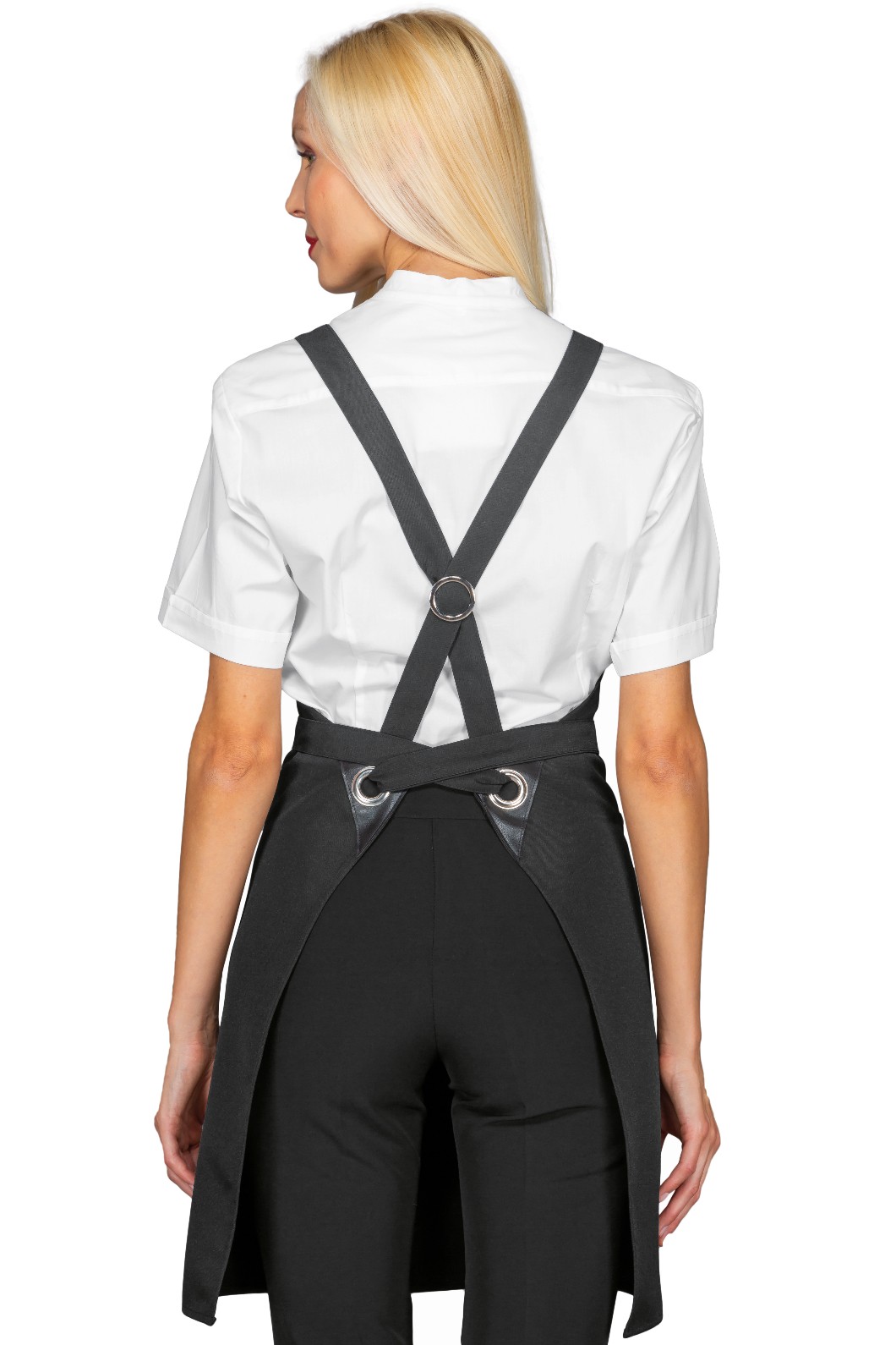 MILFORD - Grembiule con pettorina in 7 colori con inserti in ecopelle - immagine 5