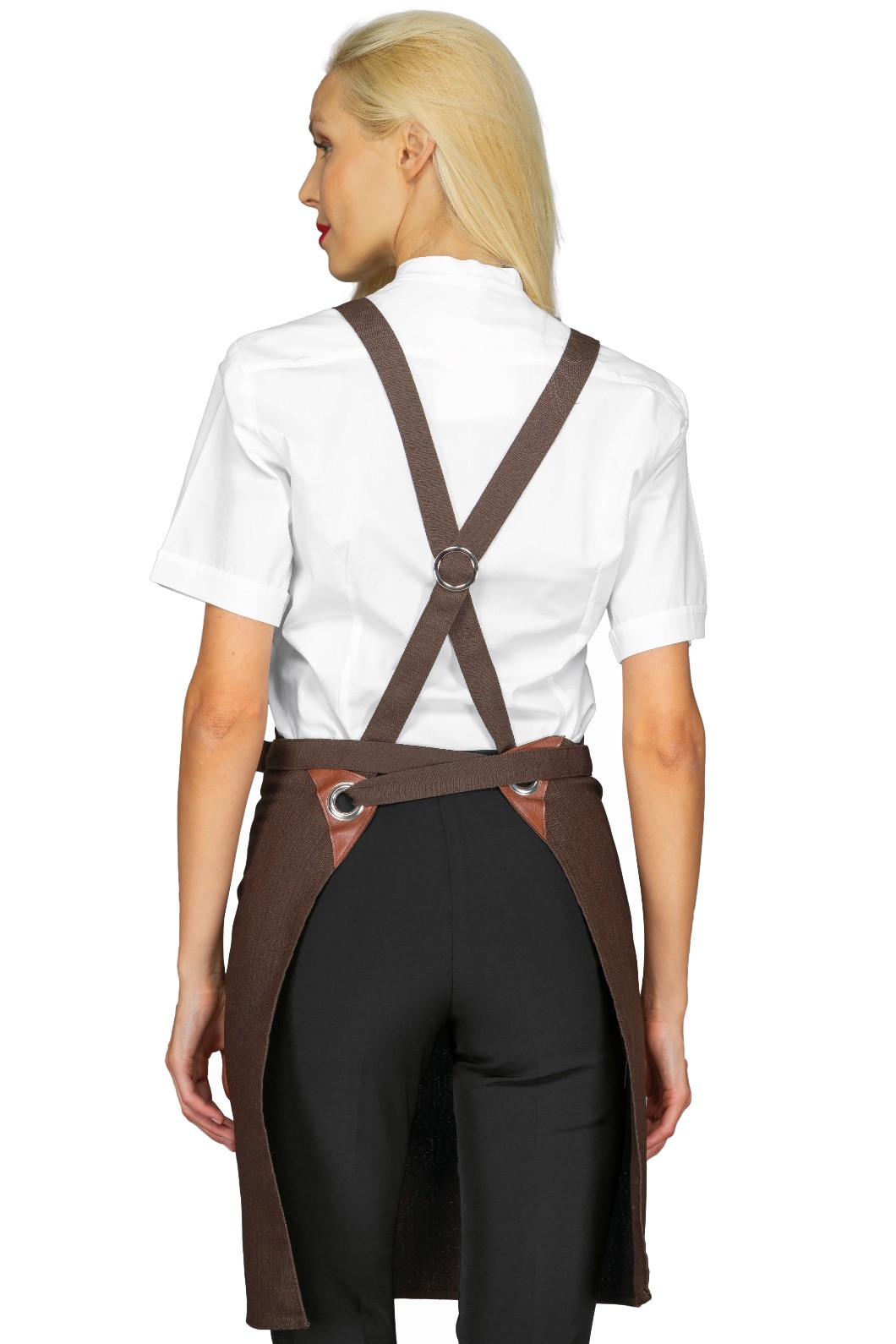 MILFORD - Grembiule con pettorina in 7 colori con inserti in ecopelle - immagine 13