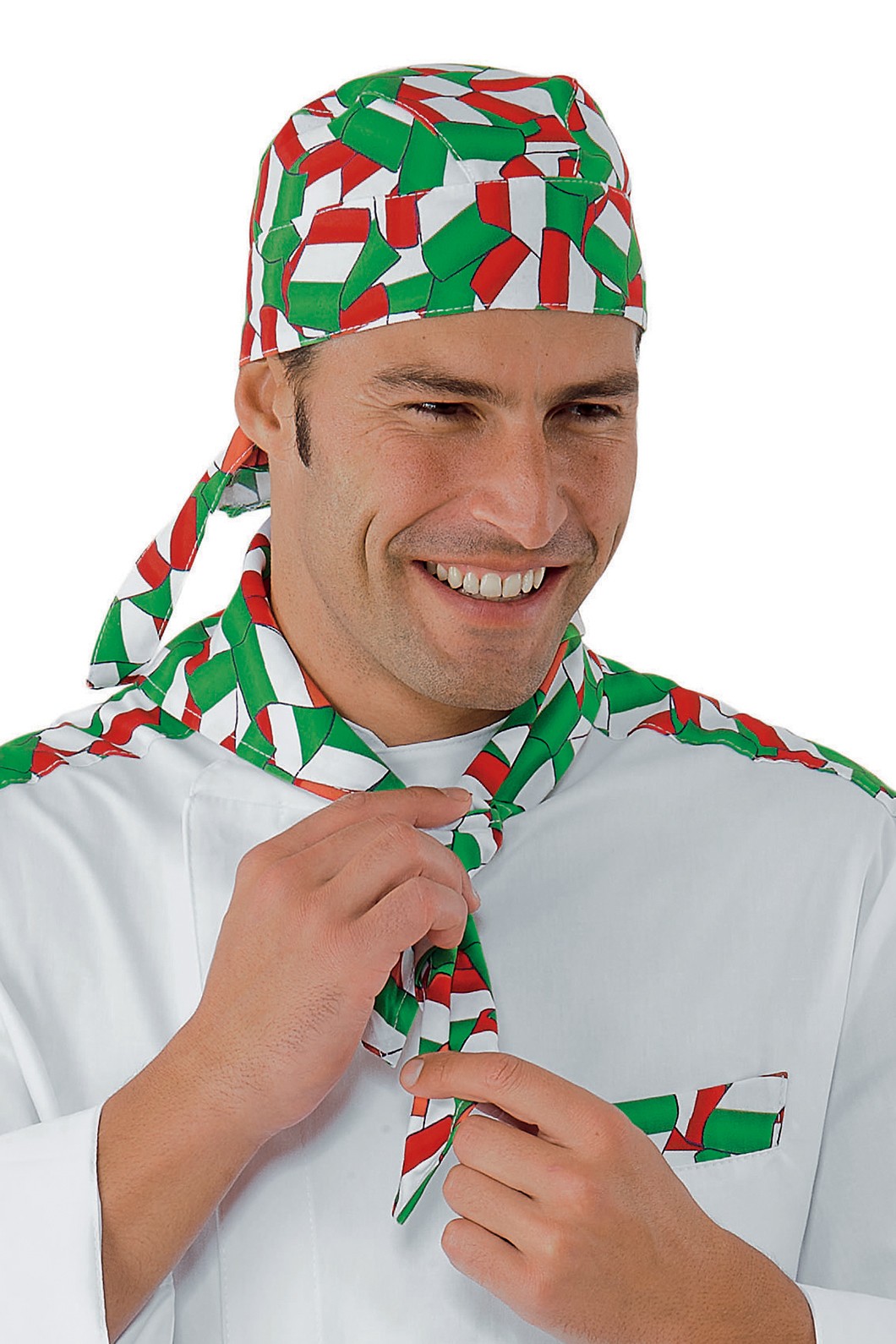 089100 - Triangoli per cucina a fantasia e righe - immagine 2