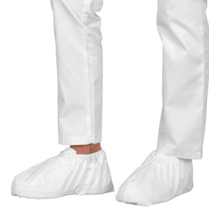 103810 - Copriscarpa Monouso Traspirante Lavabile Bianco. Box da 10 Pz