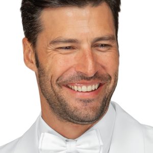 10401r - Papillon Nero o Bianco in Raso