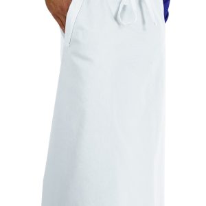 FRANCESE - Grembiule a vita lungo cm.100X90 Bianco o Nero In Cotone