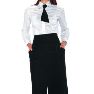 VERSAILLES - Grembiule a vita lungo cm. 92X88 con spacco da Sala 6 Colori