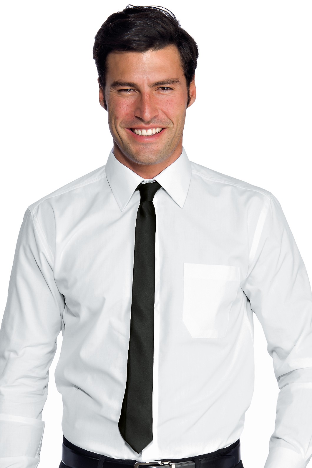 115001 - Cravatta stretta Nero, Blu, Bordeaux