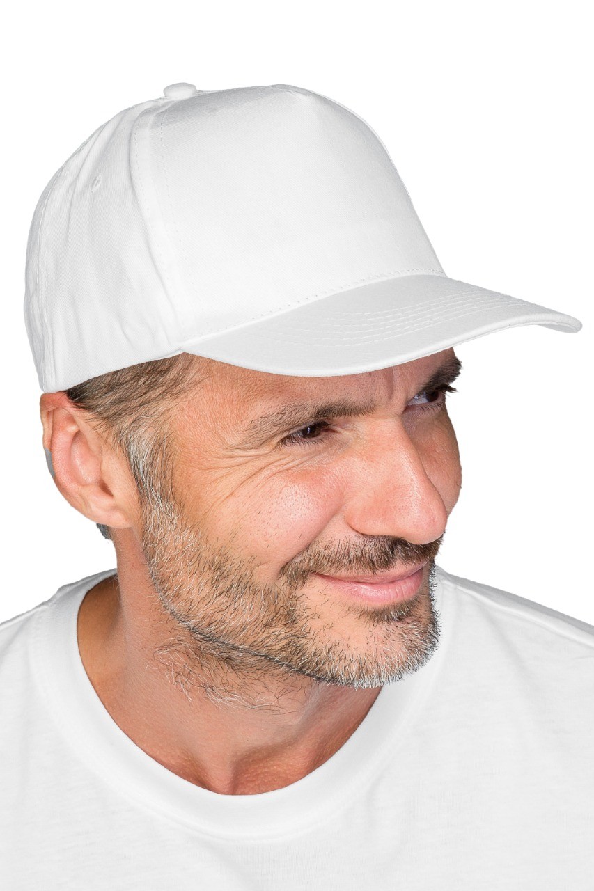 TOM - Cappello con visiera bianco o nero - immagine 2