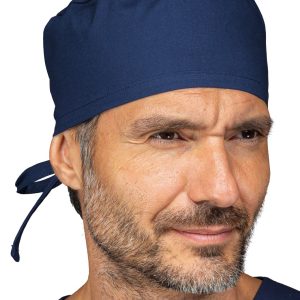HAVANA - Bandana a tamburello per medicale in Bianco, Blu, Verde, Azzurro