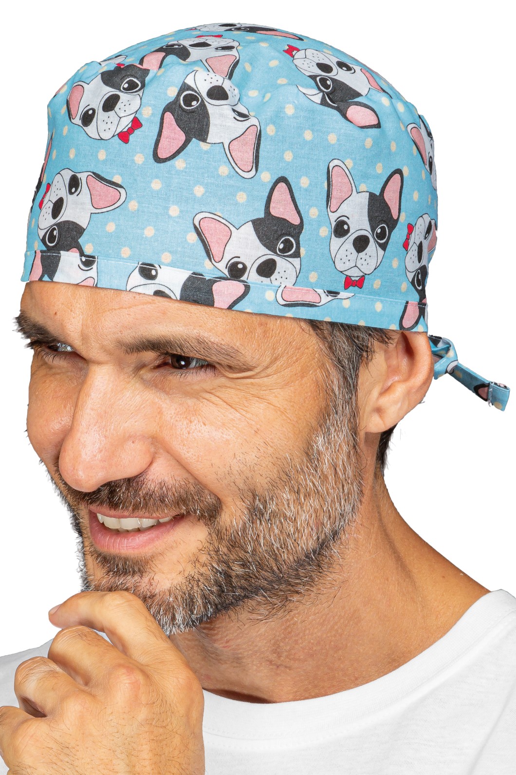 HAVANA - Bandana a tamburello fantasia per medicale