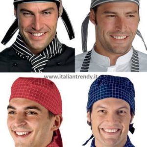 124100 - Bandana a righe, 4 colori