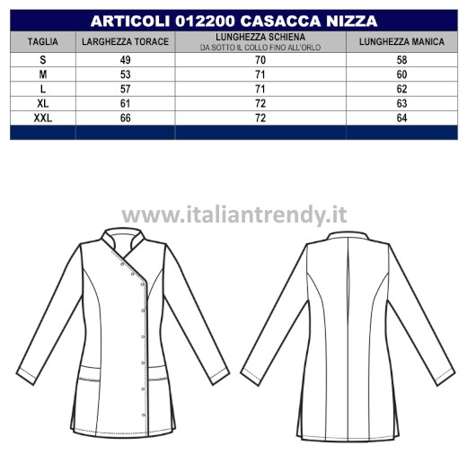 NIZZA casacca da donna stile orientale M/C o M/L - immagine 10