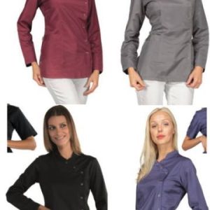NIZZA casacca da donna stile orientale antimacchia vari colori