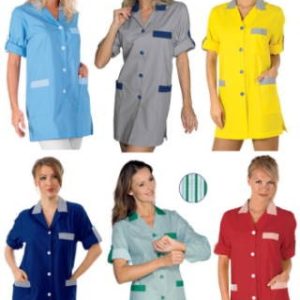 YORK casacca da donna per servizio ai piani/imprese di pulizia M/C