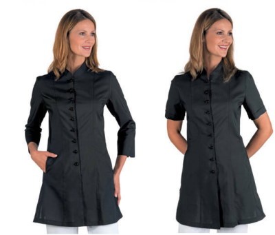 SIVIGLIA casacca da donna sciancrata in cotone per medicale/estetista