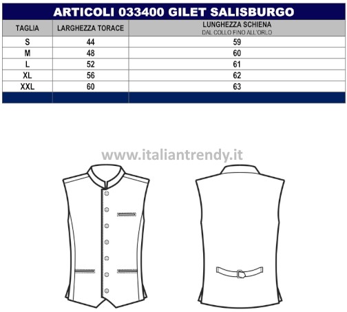 SALISBURGO gilet unisex con collo alla coreana nero - immagine 5