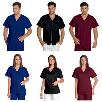 Casacca Aperta con Zip Uomo Donna per Centro Benessere Milano