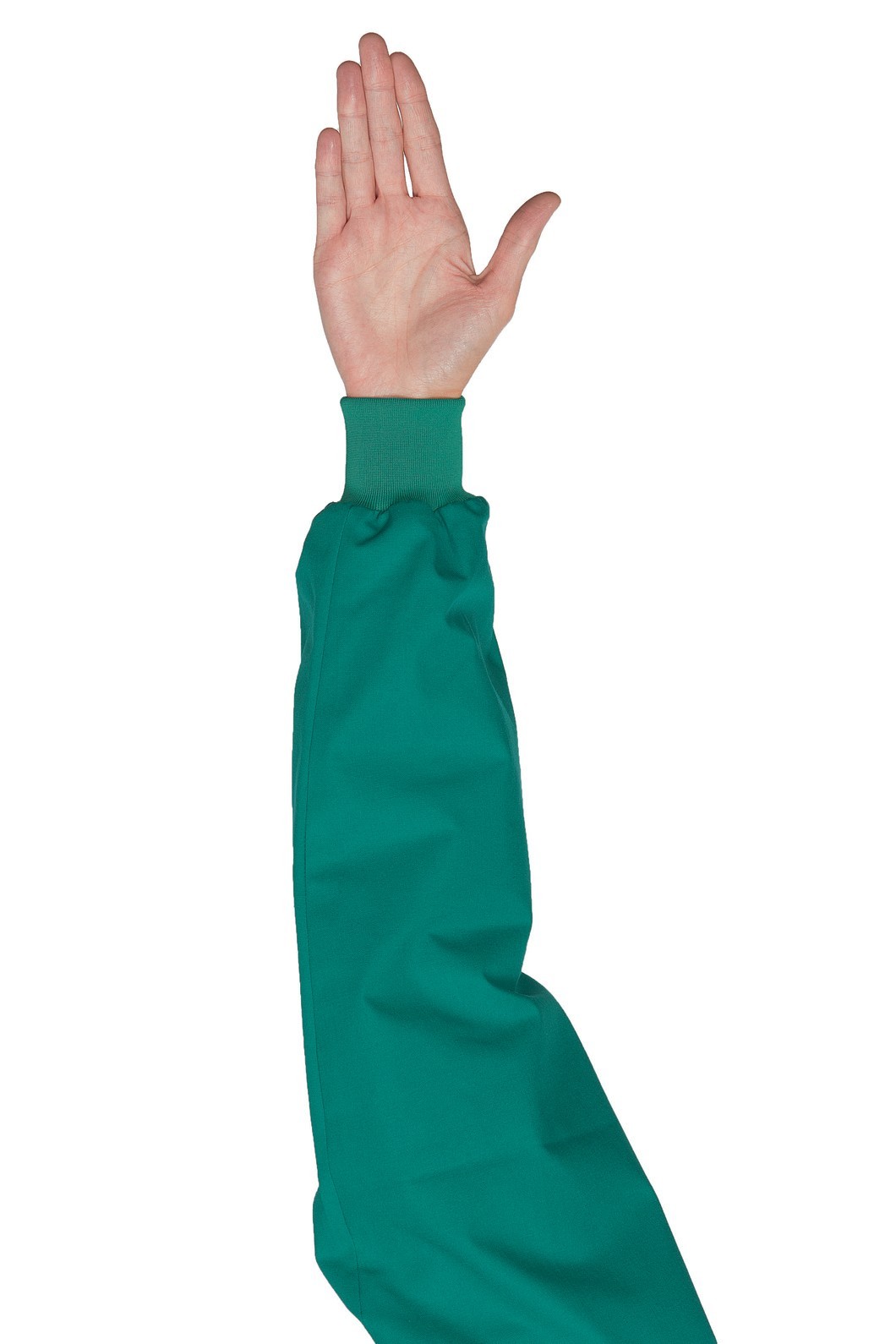 Camice Dentista Verde Chirurgico con Collo alla Coreana Unisex In Cotone - immagine 5