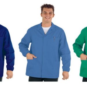 052102 - Camice corto da lavoro generico 125 g Blu, Verde, Azzurro