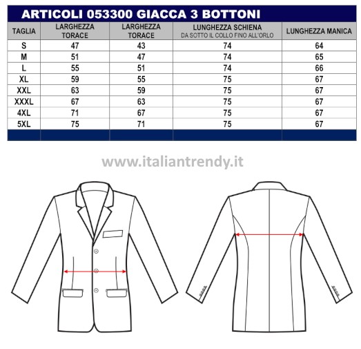053301 - Giacca classica da uomo slim con 3 bottoni nero o blu per divisa 100% pol. - immagine 9
