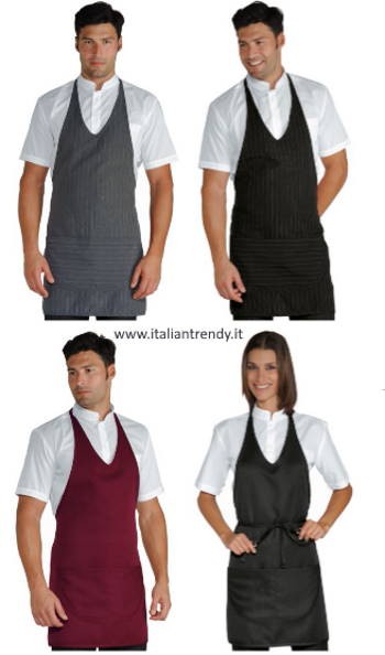 MAGIC - Grembiule con pettorina corto unisex Ristoranti