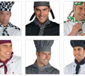 089100 - Triangoli per cucina a fantasia e righe