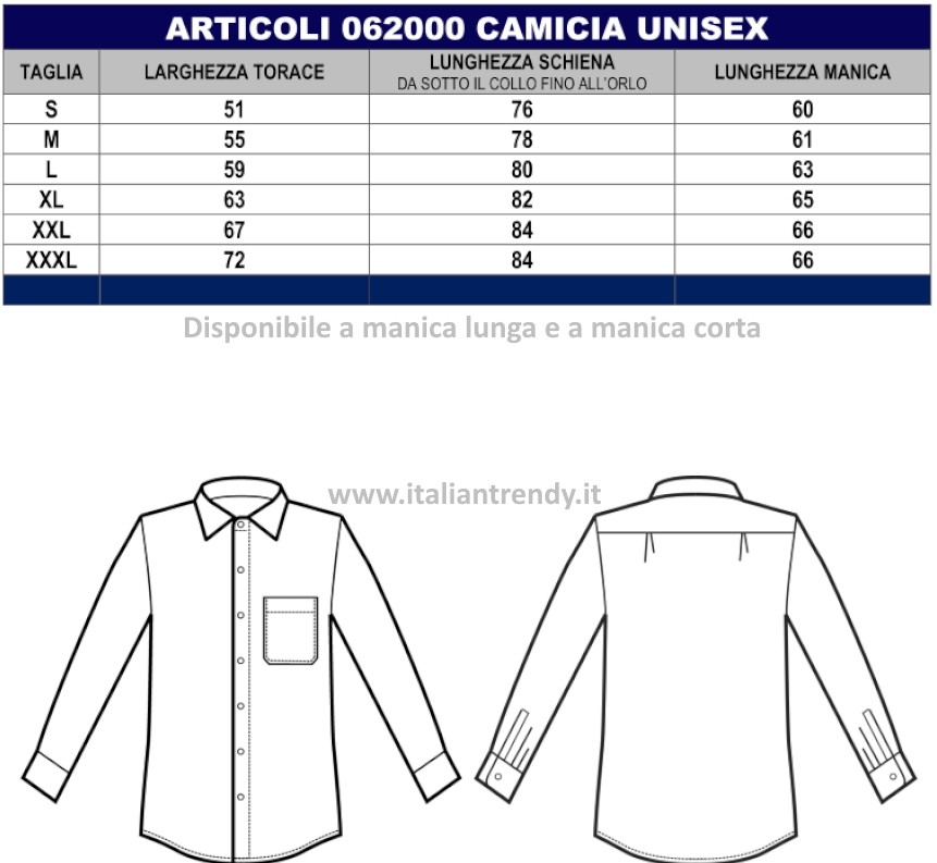 062301 - Camicia classica nera manica lunga - immagine 5