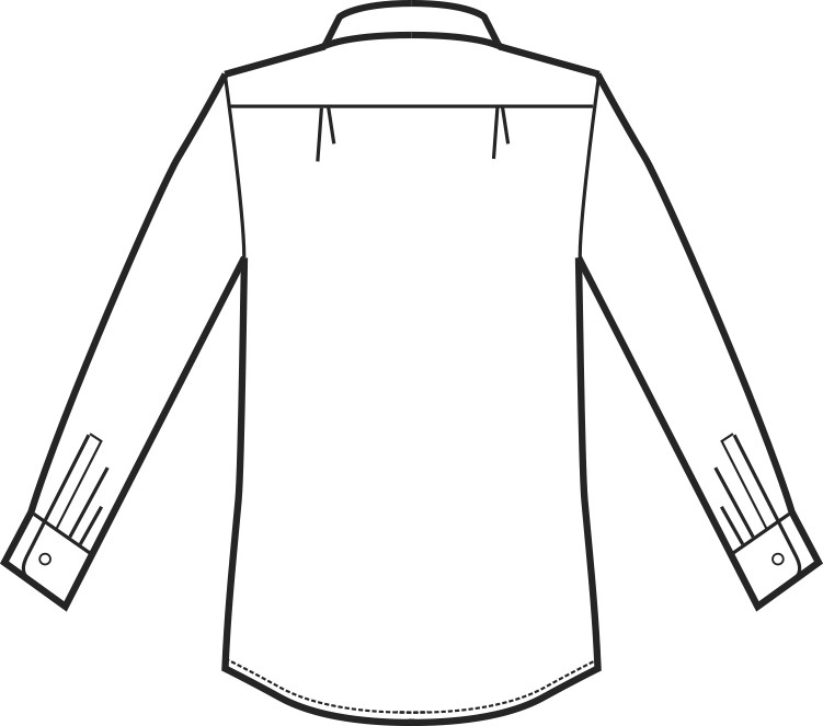 062000 - Camicia classica bianca manica lunga - immagine 6