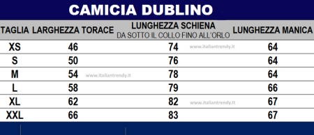 DUBLINO - Camicia unisex nera coreana in tessuto antimacchia maniche lunghe e corte - immagine 3