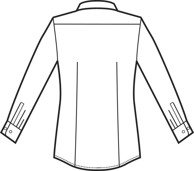 CARTAGENA - Camicia uomo in cotone elasticizzato bianca o nera - immagine 7