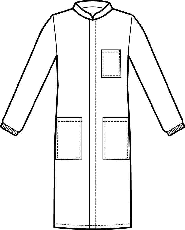 DOVER - Camice bianco uomo con cerniera misto cotone - immagine 6