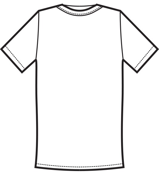 109001 - T-shirt girocollo nera uomo maniche corte in Cotone - immagine 2