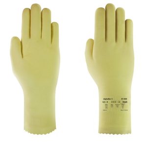 DUZMOR 87-600 - Guanti protettivi leggeri in misto lattice-neoprene, protezione chimica, sensibilità elevata