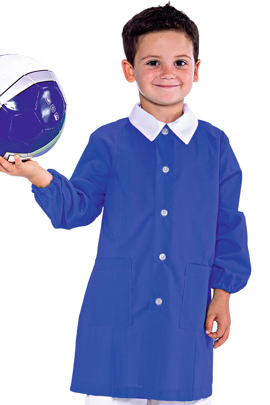 Grembiule Bambino Bambina da 3 a 6 Anni per Asilo Scuola Collegio Divisa 7 colori - immagine 5