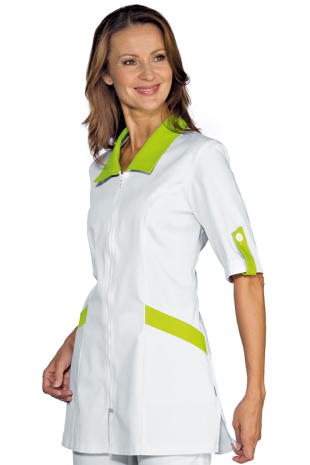 Casacca tortola donna manica corta - immagine 4