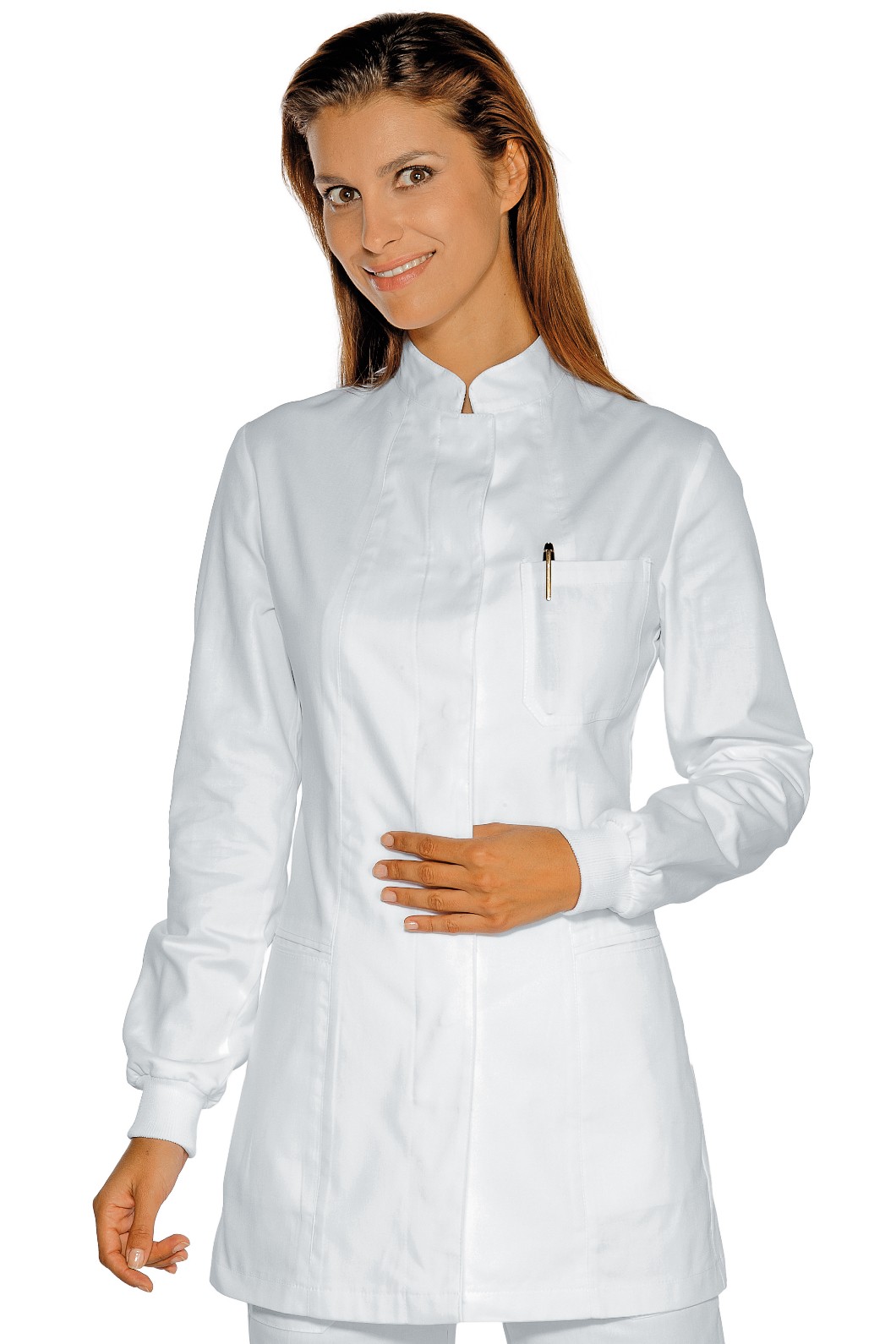 LIONE casacca medicale/estetica donna collo coreana - immagine 3