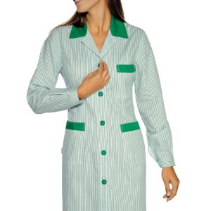 POSITANO camice da donna leggero rigato M/C