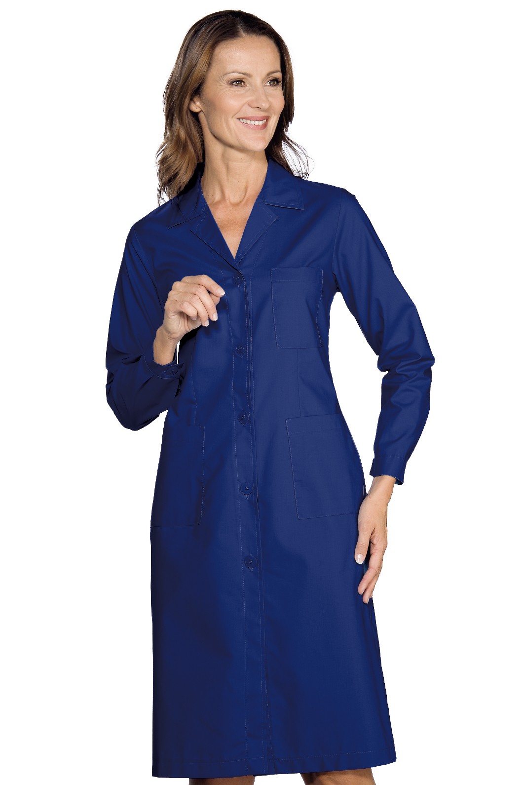 009001 camice da donna slim e leggero tinta unita vari colori - immagine 2