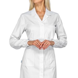 SINGAPORE camice da donna in cotone slim elastico ai polsi