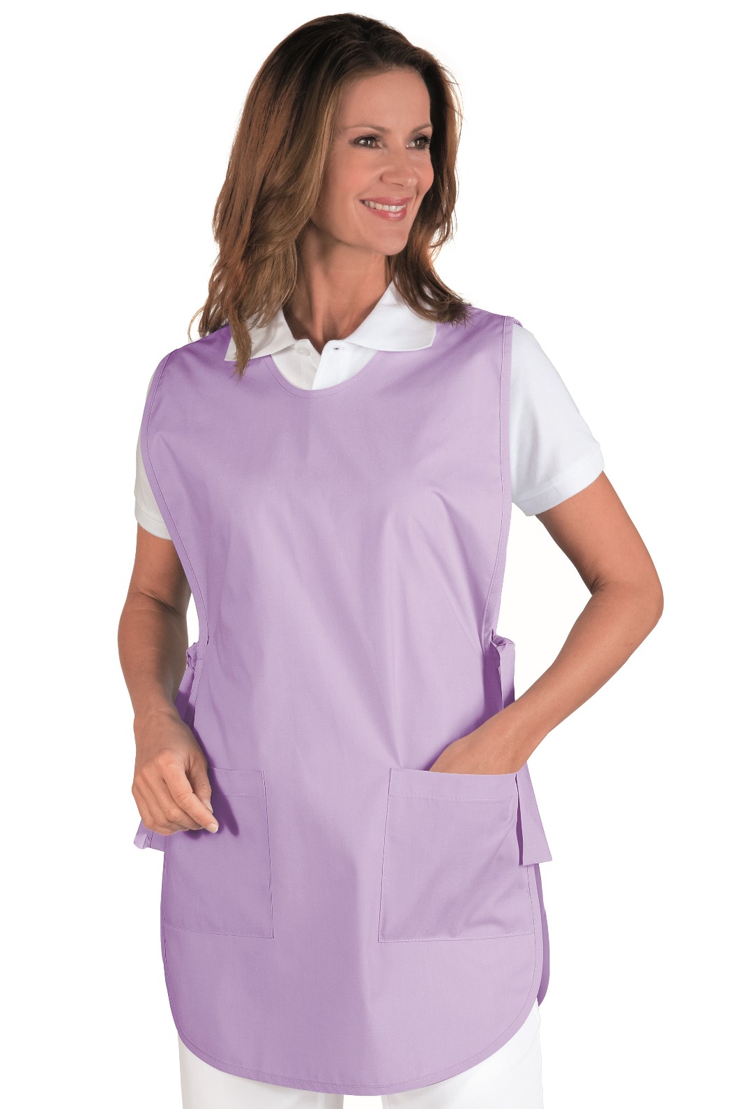 010001 Poncho da donna in cotone vari colori - immagine 7