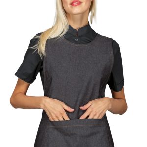 PAPEETE casacca da donna scamiciato in cotone tg U jeans