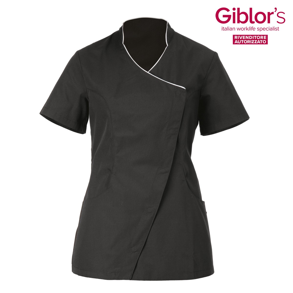 SION casacca donna slim M/C per estetica - immagine 4