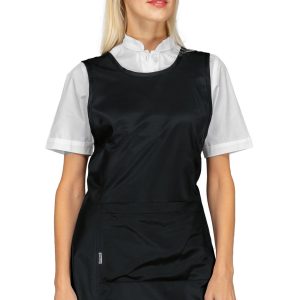 PAPEETE casacca da donna a poncho lungo per parrucchiera/estetista super dry tessuto antimacchia