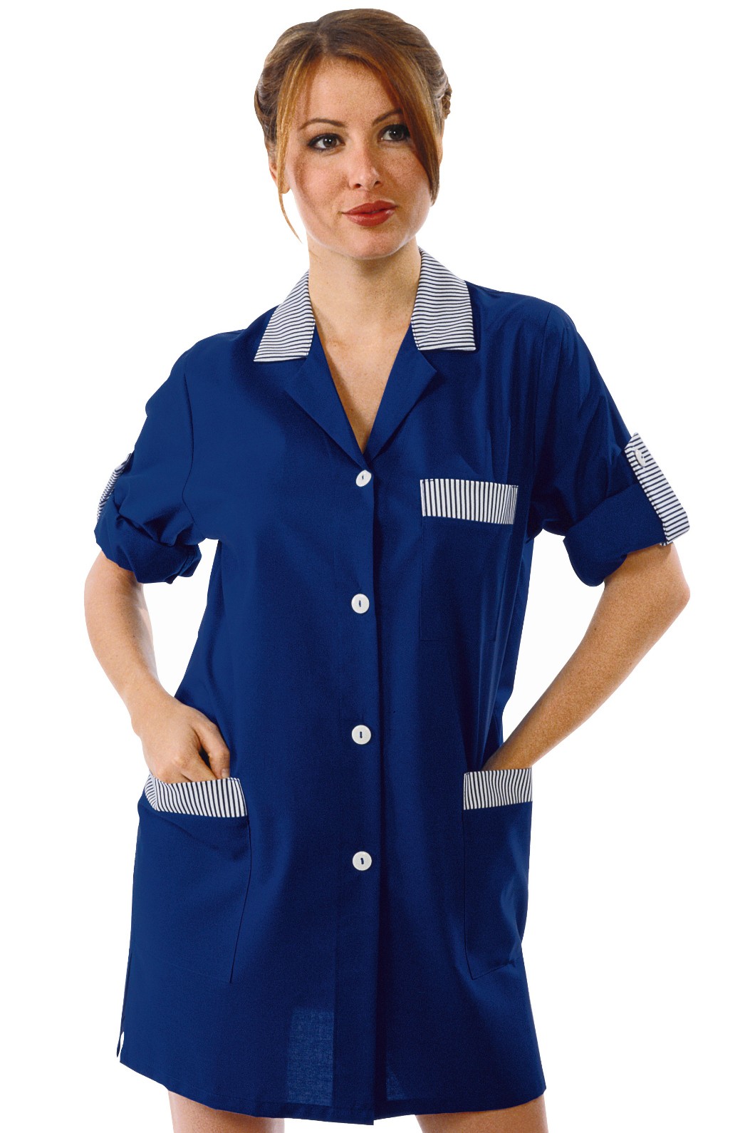 YORK casacca da donna per servizio ai piani/imprese di pulizia M/C - immagine 6